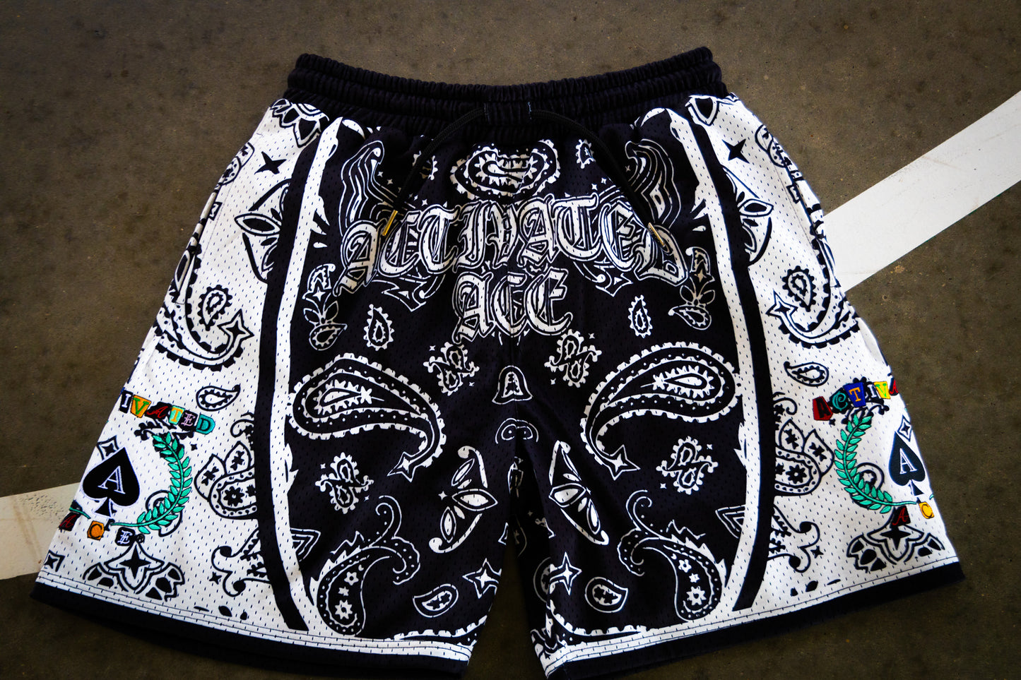 Activated Ace Paisley Shorts