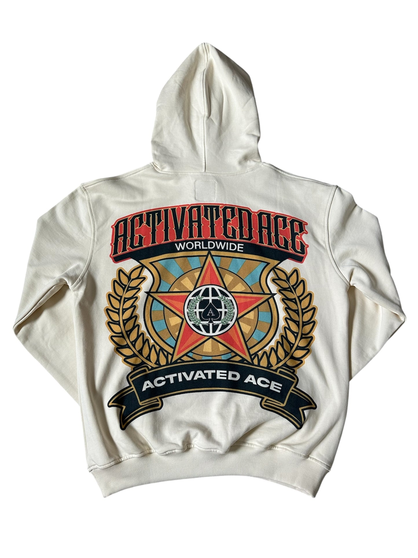 Cream Ace Hoodie