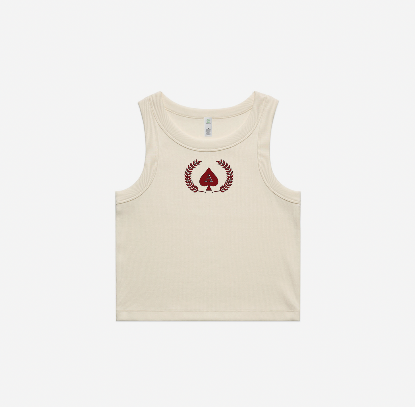 Cream Crop tank